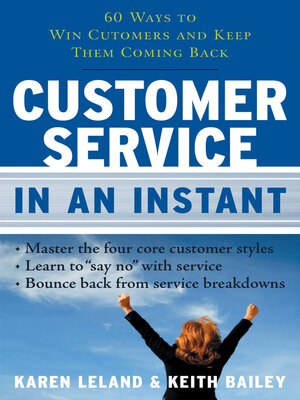 cover image of Customer Service In An Instant